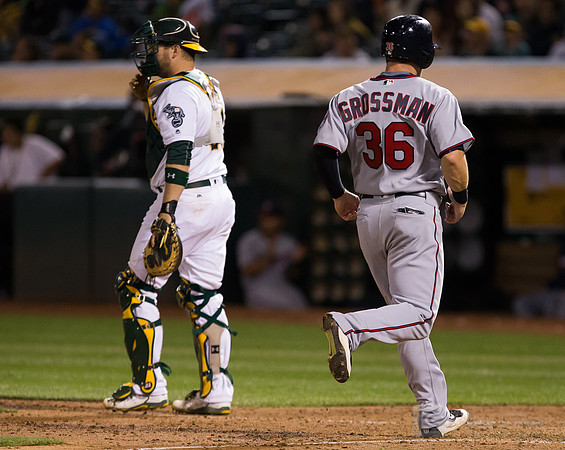 MLB: Minnesota Twins at Oakland Athletics