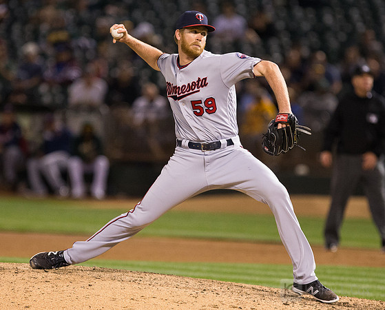 MLB: Minnesota Twins at Oakland Athletics