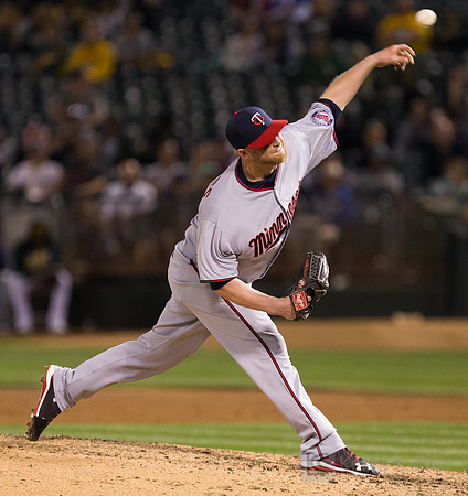 MLB: Minnesota Twins at Oakland Athletics