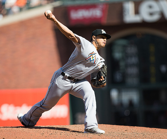MLB: Miami Marlins at San Francisco Giants