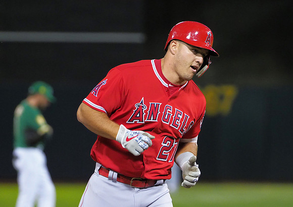 MLB: Los Angeles Angels at Oakland Athletics