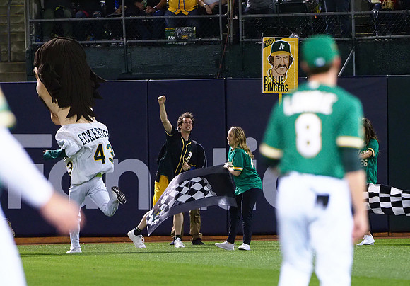 MLB: Los Angeles Angels at Oakland Athletics