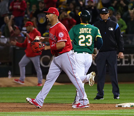 MLB: Los Angeles Angels at Oakland Athletics