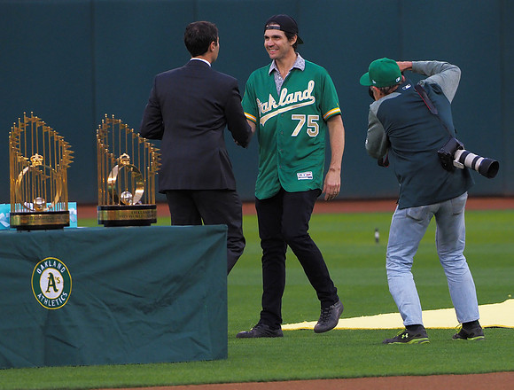 MLB: Los Angeles Angels at Oakland Athletics