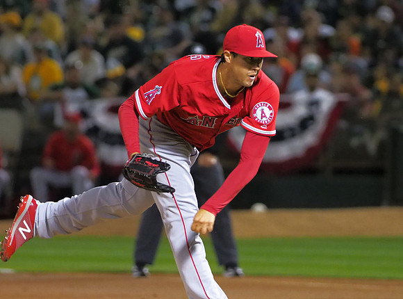 MLB: Los Angeles Angels at Oakland Athletics