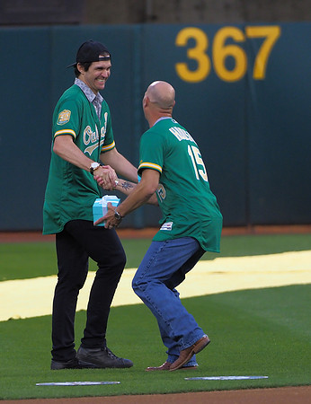 MLB: Los Angeles Angels at Oakland Athletics
