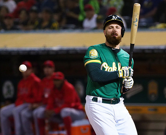 MLB: Los Angeles Angels at Oakland Athletics