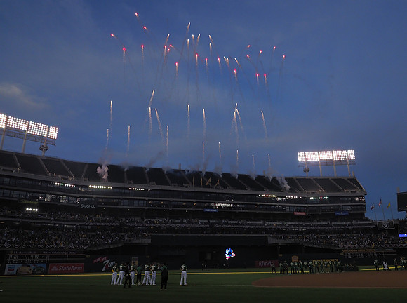 MLB: Los Angeles Angels at Oakland Athletics