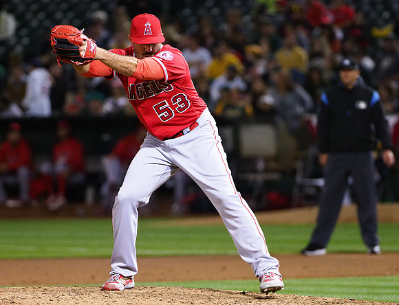 MLB: Los Angeles Angels at Oakland Athletics