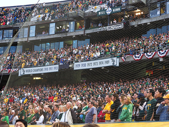 MLB: Los Angeles Angels at Oakland Athletics