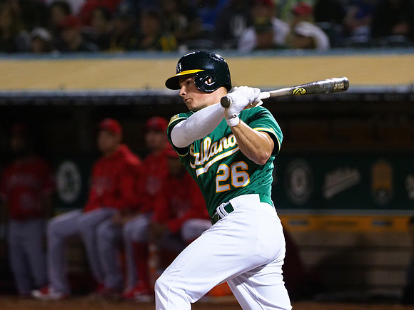 MLB: Los Angeles Angels at Oakland Athletics