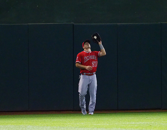 MLB: Los Angeles Angels at Oakland Athletics