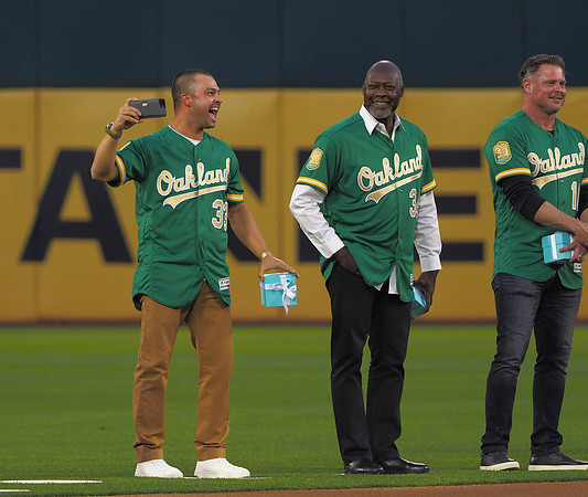MLB: Los Angeles Angels at Oakland Athletics
