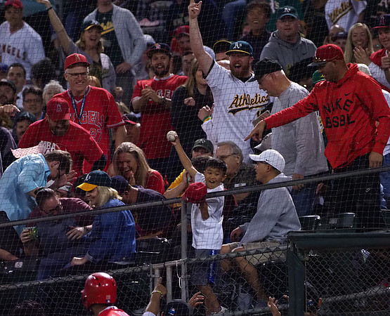 MLB: Los Angeles Angels at Oakland Athletics