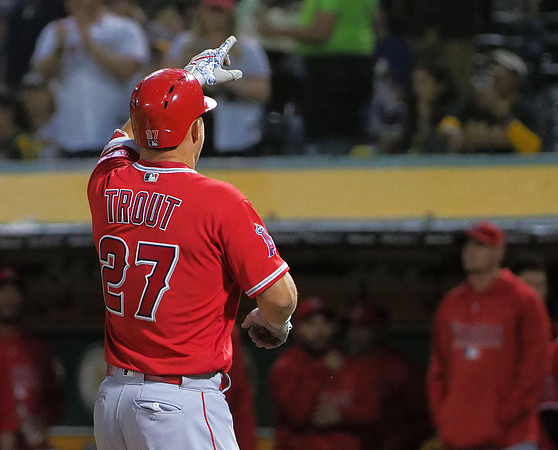 MLB: Los Angeles Angels at Oakland Athletics