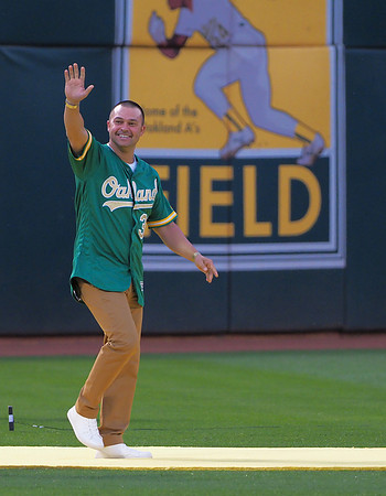 MLB: Los Angeles Angels at Oakland Athletics