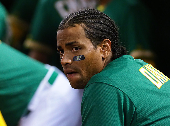 MLB: Los Angeles Angels at Oakland Athletics