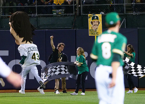 MLB: Los Angeles Angels at Oakland Athletics