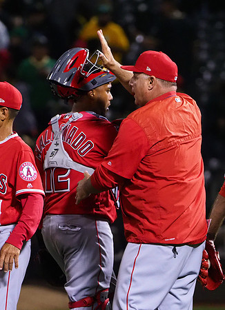 MLB: Los Angeles Angels at Oakland Athletics