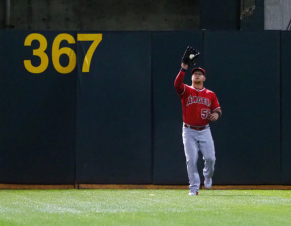 MLB: Los Angeles Angels at Oakland Athletics