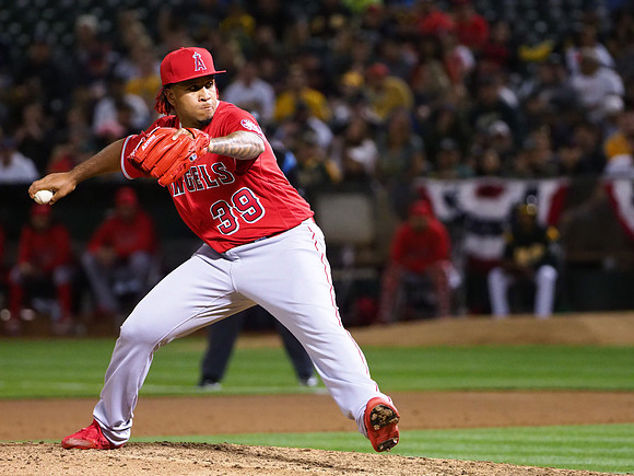 MLB: Los Angeles Angels at Oakland Athletics
