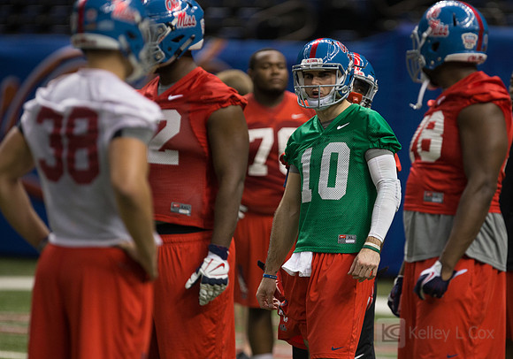 NCAA Football: Allstate Sugar Bowl Mississippi Rebels Practice