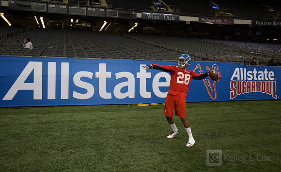 NCAA Football: Allstate Sugar Bowl Mississippi Rebels Practice