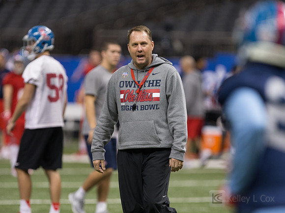 NCAA Football: Allstate Sugar Bowl Mississippi Rebels Practice