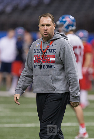 NCAA Football: Allstate Sugar Bowl Mississippi Rebels Practice