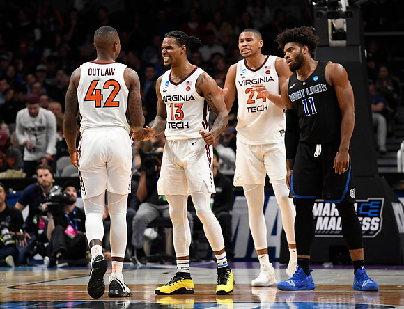 NCAA Basketball: NCAA Tournament-First Round-Saint Louis vs Virginia Tech