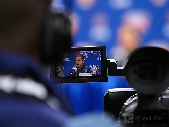 Alabama Crimson Tide head coach Nick Saban