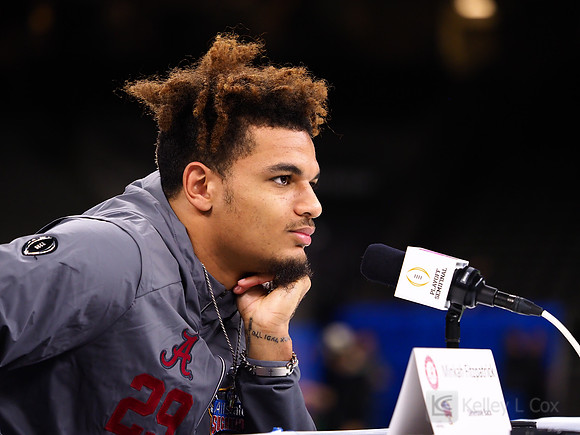 Alabama Crimson Tide defensive back Minkah Fitzpatrick (29)