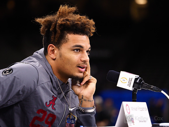 Alabama Crimson Tide defensive back Minkah Fitzpatrick (29)