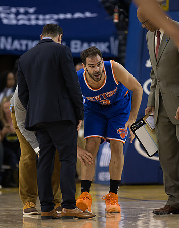 NBA: New York Knicks at Golden State Warriors