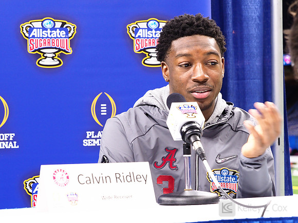 Alabama Crimson Tide wide receiver Calvin Ridley (3)