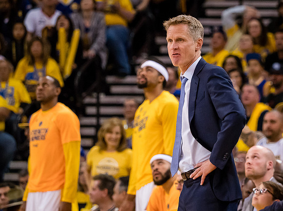 NBA: Playoffs-Portland Trail Blazers at Golden State Warriors