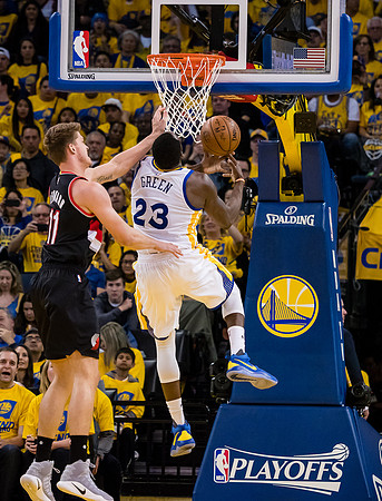 NBA: Playoffs-Portland Trail Blazers at Golden State Warriors