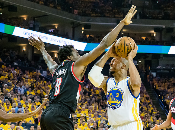 NBA: Playoffs-Portland Trail Blazers at Golden State Warriors