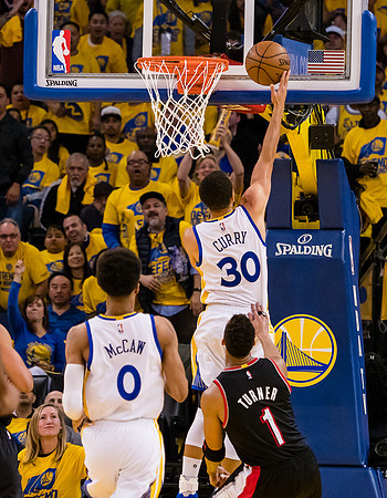 NBA: Playoffs-Portland Trail Blazers at Golden State Warriors