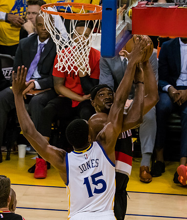 NBA: Playoffs-Portland Trail Blazers at Golden State Warriors