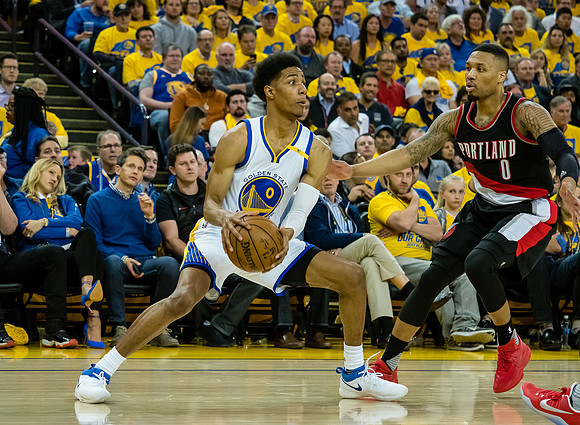 NBA: Playoffs-Portland Trail Blazers at Golden State Warriors