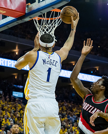 NBA: Playoffs-Portland Trail Blazers at Golden State Warriors