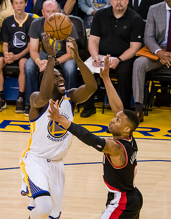 NBA: Playoffs-Portland Trail Blazers at Golden State Warriors