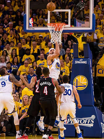 NBA: Playoffs-Portland Trail Blazers at Golden State Warriors