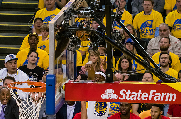 NBA: Playoffs-Portland Trail Blazers at Golden State Warriors