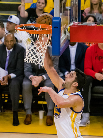 NBA: Playoffs-Portland Trail Blazers at Golden State Warriors