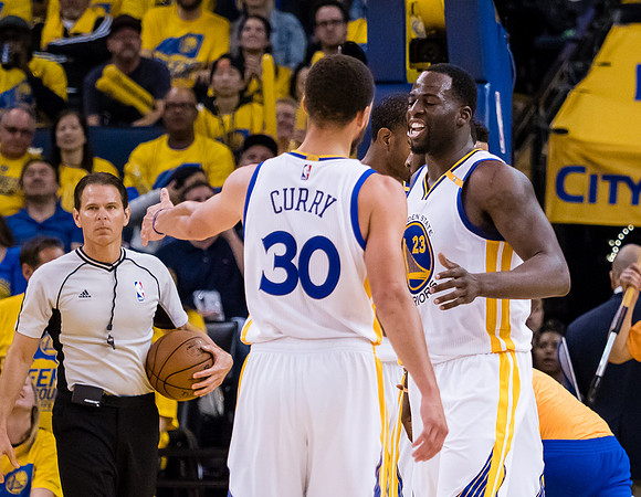 NBA: Playoffs-Portland Trail Blazers at Golden State Warriors