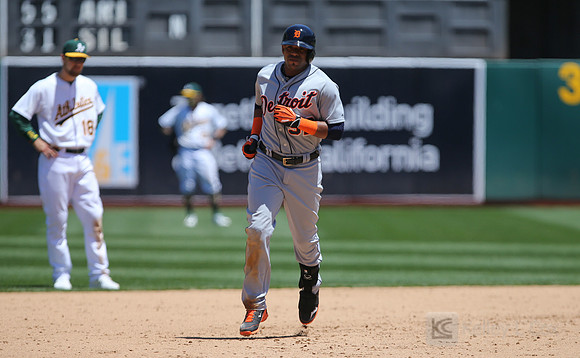 MLB: Detroit Tigers at Oakland Athletics