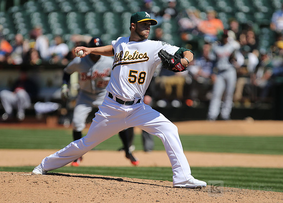 MLB: Detroit Tigers at Oakland Athletics