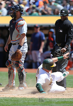 MLB: Detroit Tigers at Oakland Athletics